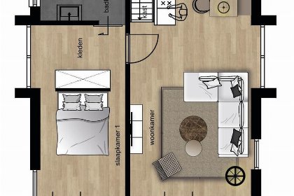 042 Bos Villa met Hottub | 6 personen