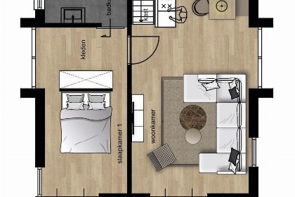047 Bos Villa met Hottub 