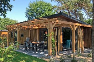 Heide Lodge Eco 4 personen met Jacuzzi