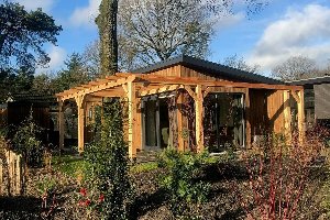 Heide Lodge Eco 4 personen met Sauna