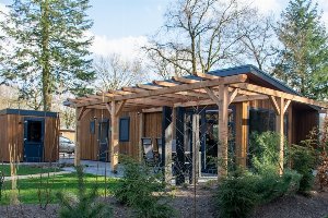 Heide Lodge Eco 4 personen met Wellness