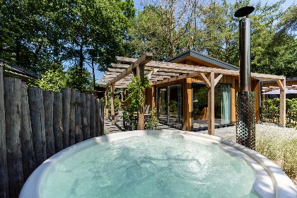 008 Heide Lodge Eco 4 personen met Wellness