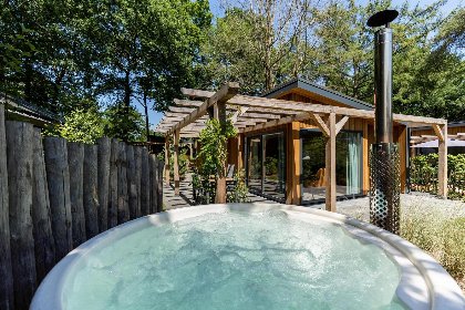 006 Heide Lodge Eco 5 personen met Hottub