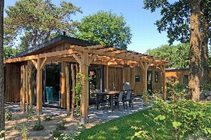 Heide Lodge Eco 6 personen met Hottub en Sauna