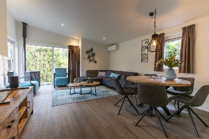 001 Heide Lodge Eco 6 personen met Hottub en Sauna