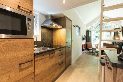 003 Tiny Lodge Eco 4 personen met Hottub