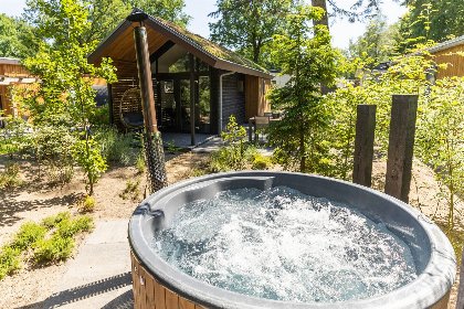 007 Tiny Lodge Eco 4 personen met Hottub