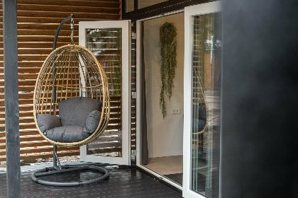 006 Tiny Lodge Eco 4 personen met Sauna