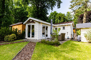 Vakantiechalet voor 4 personen in de achtertuin van de Hoge Veluwe