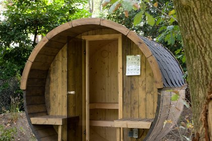 007 Wood Lodge Eco 4 personen met Hottub of Jacuzzi en Sauna