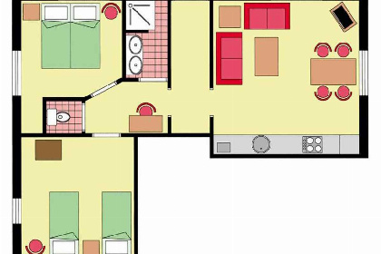 004 Comfortabel 4 persoons vakantie appartement in de Gelderse Achterhoek