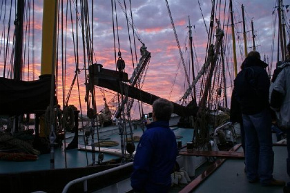 008 Zeilschip als groepsaccommodatie voor 34 personen in de stad Groningen