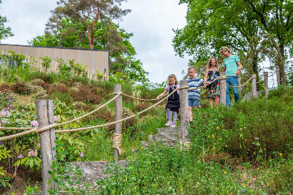 004 4 persoons blokhut met sauna op vakantiepark Maasduinen nabij Venlo