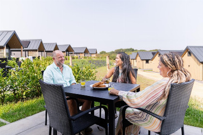 001 Knus 2 2P tiny house op een vakantiepark vlak bij Valkenburg en Maastricht, Zuid Limburg