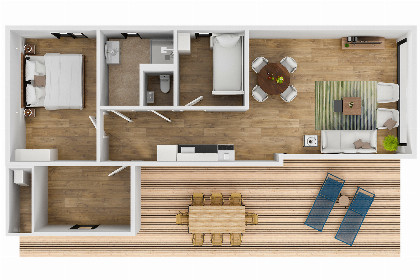 003 Bos Cottage | 4 personen