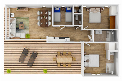 005 Bos Cottage | 6 personen