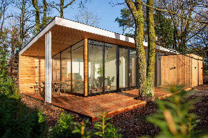 Bos Cottage met Sauna en Bubbelbad | 4 personen