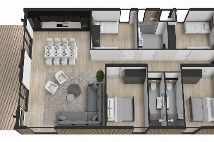 008 Bos Cube | 8 personen