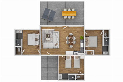 010 Bos Lodge | 6 personen