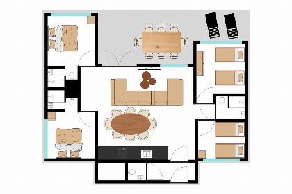 007 Bos Lodge | 8 personen