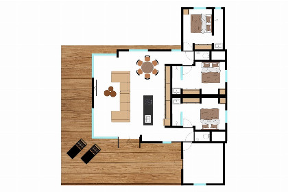 008 Bos Lodge Deluxe | 6 personen