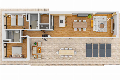 007 Bos Villa DeLuxe XL | 4 personen
