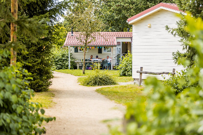 001 Chalet met overdekt terras | 4 personen | Huisdier