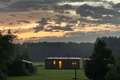 013 Prachtig gelegen 4 persoons Lodges op een prive domein in Noord Brabant