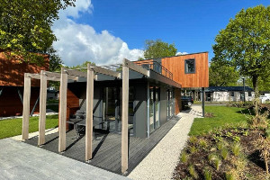 Modern chalet voor 6 personen op kindvriendelijk vakantiepark nabij De Efteling