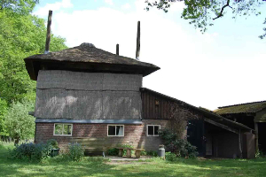 Knus tweepersoons hooiberg op landgoed Bleijendijk nabij Vught