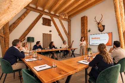 043 Hoeve Landzicht | Callantsoog | Uitzicht op natuurgebied het Zwanenwater