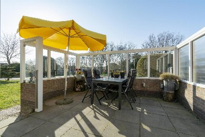 001 Klaproos | Groote Keeten | Terras met windscherm