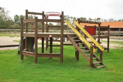 009 Chalet voor 6 personen met sauna op een familiepark aan de Noordzee kust