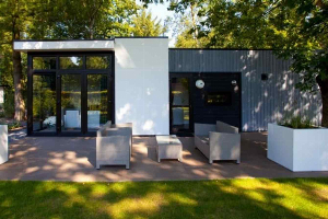 Modern 4 persoons vakantiehuis op vakantiepark Buitenhuizen in Velsen Zuid nabij Haarlem