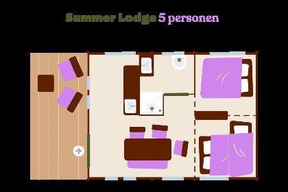 006 Summer Lodge 5 personen