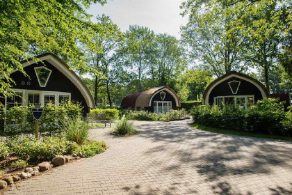 020 Chalet voor 4 personen met terras aan het water in Steenwijk