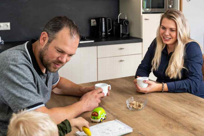 028 Luxe 18 persoons groepsaccommodatie in de bossen nabij Steenwijk