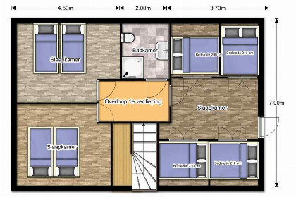 002 Mooie vrijstaande 16 persoons accommodatie