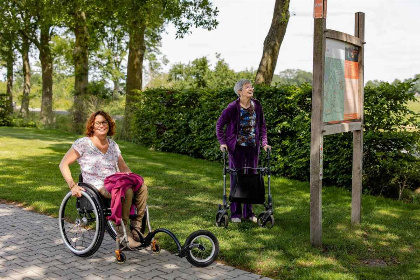 050 Comfortabel appartement voor 2 personen op een rustige camping in de natuur van Twente