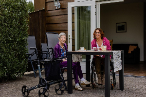 Comfortabel rolstoel appartement voor 2 personen op een rustige camping in Den Ham