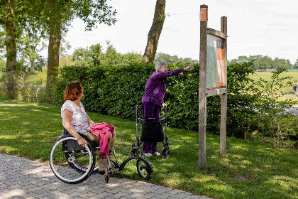 024 Comfortabel rolstoel appartement voor 2 personen op een rustige camping in Den Ham