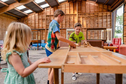 011 Gezellig boerderij appartement voor 4 personen op een camping in het landelijke Den Ham