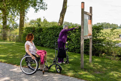 048 Gezellig boerderij appartement voor 4 personen op een camping in het landelijke Den Ham