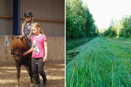 024 Vrijstaande zespersoons vakantieboerderij op een vakantiepark in Den Ham