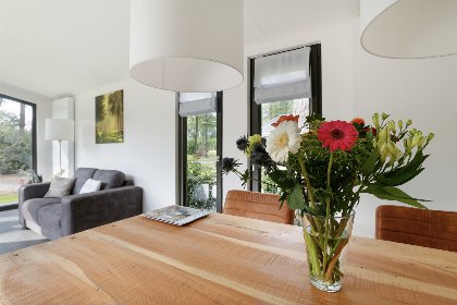 004 Bos Lodge met prive sauna 4 pers,