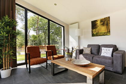 002 Bos Lodge met prive sauna en hottub   4 persoons