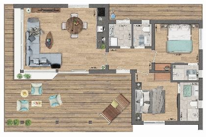 014 Boslodge Mikah   4 personen