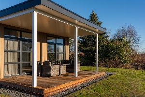 Vogellodge met hottub   4 personen