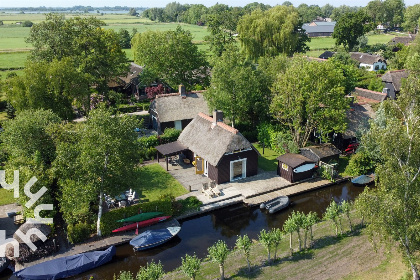 022 Gezellig 5 persoons vakantiehuis aan het water in hartje Giethoorn