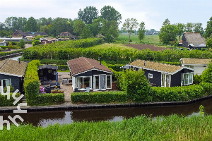 Prachtig 4 persoons chalet aan het water gelegen